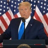 11-04-2020 - President Donald Trump speaks as vote count continues