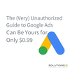 The (Very) Unauthorized Guide to Google Ads Can Be Yours for Only $0.99