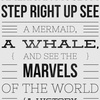 Barnum’s American Museum Step Right Up See a Mermaid, A Whale, and See the Marvels of the World