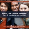 Episode 117: COG 117: What is True Christian Friendship? Part 2 | friends versus enemies