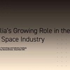 Australia's growing role in the global space industry (Free Astronomy Public Lectures)