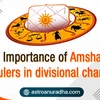 Amsha rulers in divisional charts |