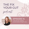EPISODE 14: 7 Secrets for Healthy (Sustainable) Weight Loss