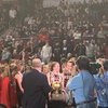 Wells wins Class B girls basketball state championship. Postgame interviews- Ramsdell, Bogue, Abbott