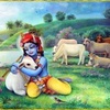 32. Krishna and friends become calf-boys