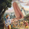 34. Aghasura gets ready to meet Krishna