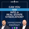Can You 1031 Into a Real Estate Syndication?