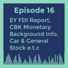 Episode 16 - EY Attractiveness Report, CBK Monetary Background Info, Car &amp; General