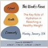 1/16/23 - Optimal Health Community!