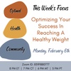 2/6 /23 - Element 12: Optimizing Your Success In Reaching A Healthy Weight