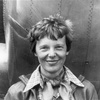 Amelia Earhart Flies a Plane