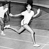 Wilma Rudolph Runs on the Track