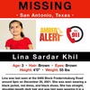 Amber Alert: Missing 3 Year Old Girl Lina Sadar Khil