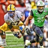 NFL Draft Prospects Jimmy Morrissey and Brenden Knox