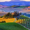 The rolling hills of Tuscany