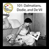 Dalmatians, Dodie, and De Vil