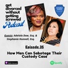 35. How Men Can Sabotage Their Custody Case (Guests: Adelola Dow, Esq., and Stephanie Hunnell, Esq.)