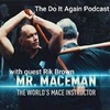 Discussing the ancient tool of Hindu wrestlers, the Macebell, with Mr. Mace man Rik Brown