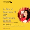 29 (English) A Year of Peruvians of USA - Anniversary Episode with Nathalie