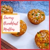 Multigrain Eggless Savory Breakfast Muffins Recipe