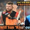 IPL Analysis | DC v SRH | Pre-match|