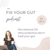 S4: EP4: Microbiome 101: Why Probiotics Don't Heal Your Gut