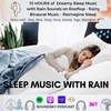 [10 HRS] Reimagine Sleep - Dreamy Sleep Music with Rain Sounds on Rooftop - Rainy Binaural Music