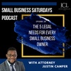 SBS Podcast Episode 2: Five Legal Needs for Every Small Business Owner