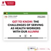 Get to Know: The Challenges of Serving as Health Workers with Our Alumni