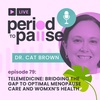 EP79: Telemedicine: Bridging the Gap to Optimal Menopause Care and Womxn’s Health with Dr. Cat Brown