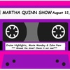 The Martha Quinn Show-Cruise Highlights, Movie Monday & John Parr Joins The Show