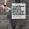 #123 I've lost fitness, speed and endurance. How do I trust the process in my comeback?
