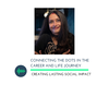 Connecting the Dots in the career and life journey with Vaishali James