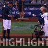 108-year-old Evelyn Jones throws first pitch to Felix Hernandez