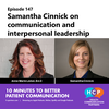 Samantha Cinnick on communication and interpersonal leadership