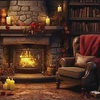 Cozy Reading Nook Ambience: Rain & Fireplace Nature Sounds