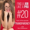 ep #20 Transparency. Is your Resume telling the truth?!