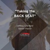 Taking the Back Seat
