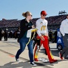 NASCAR Reporter Kelly Crandall