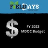 MDOC FY 2023 Budget