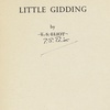 Little Gidding by T.S. Eliot