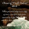 DAY 33: On The Precipice