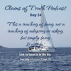 DAY 24: A Teaching of Being
