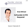 From a side project to raising $72Million | Eran Shirazi CoFounder CTO Easysend