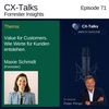 #71 Value for Customers. Wie Werte für Kunden entstehen. Maxie Schmidt (Forrester) bei Peter Pirner