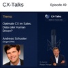 #49 Optimale CX im Sales - Data oder Human driven? Andreas Schuster (SugarCRM) bei Peter Pirner