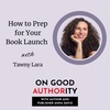 How to Prep for Your Book Launch with Sober Sexpert Tawny Lara 