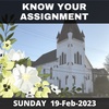 Faith Power! Know Your Assignment! Feb19.23