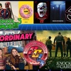 Episode 454: Knock at the Cabin, Extraordinary, Deadpool 3 Rumors, Squid Game at Immersive Gamebox, Skinamarink, The Ark, Icons Unearthed: The Simpsons, Pennywise: The Story of IT