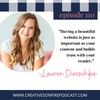 110. How to Make Your Blog Beautiful with Lauren Direschke